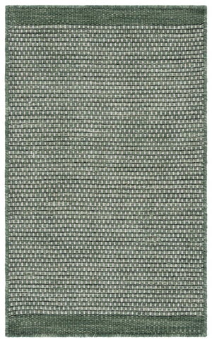Safavieh Vermont Elegant Hand-woven Area Rug For Home Decor – Soft Wool Blend, Modern Design, India Crafted Green 80% Wool,20% Cotton Vrm811y-9