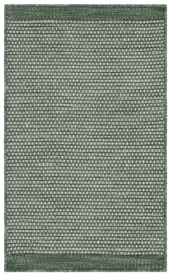 Safavieh Vermont Elegant Hand-woven Area Rug For Home Decor – Soft Wool Blend, Modern Design, India Crafted Green 80% Wool,20% Cotton Vrm811y-9