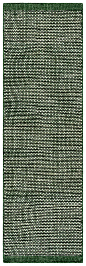 Safavieh Vermont Elegant Hand-woven Area Runner Rug For Hallways - Cozy Sophistication For Any Space Green 80% Wool,20% Cotton Vrm811y-28