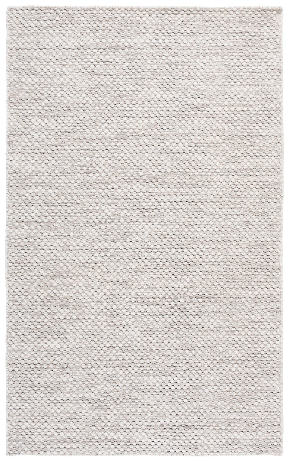 Safavieh Vermont Handwoven Ivory Grey Flatweave Rug 8X10 Wool-Cotton Low-Profile Scandinavian Texture 9'-0" x 12'-0" VRM812A-9