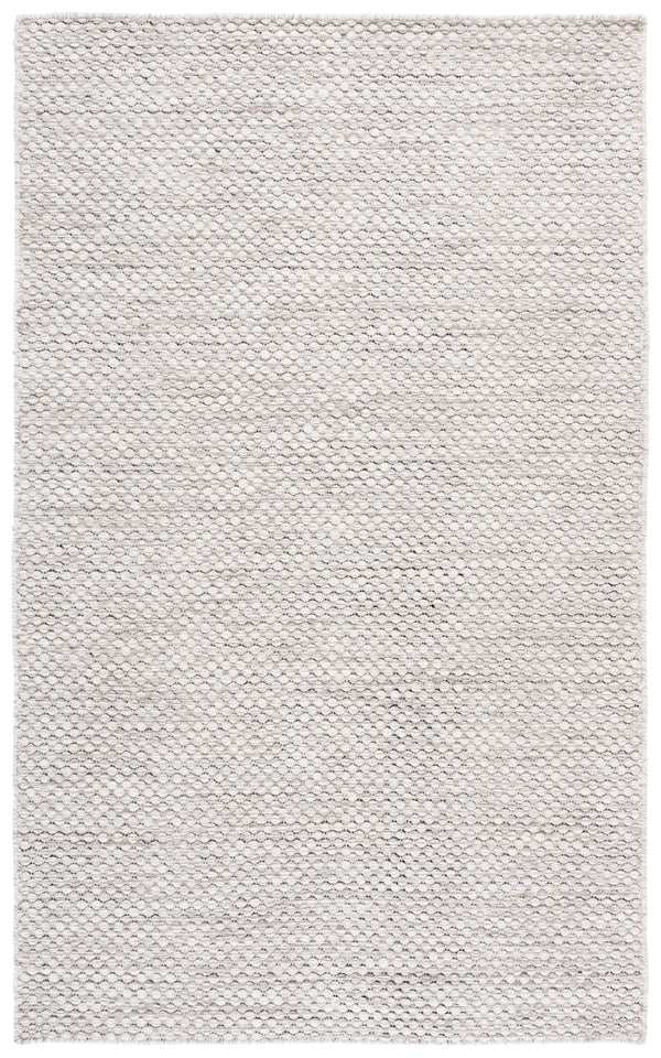 Safavieh Vermont Handwoven Ivory Grey Flatweave Rug 8X10 Wool-Cotton Low-Profile Scandinavian Texture 9'-0" x 12'-0" VRM812A-9