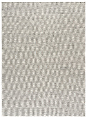 Safavieh Vermont Handwoven Ivory Grey Flatweave Rug 8X10 Wool-Cotton Low-Profile Scandinavian Texture 9'-0" x 12'-0" VRM812A-9