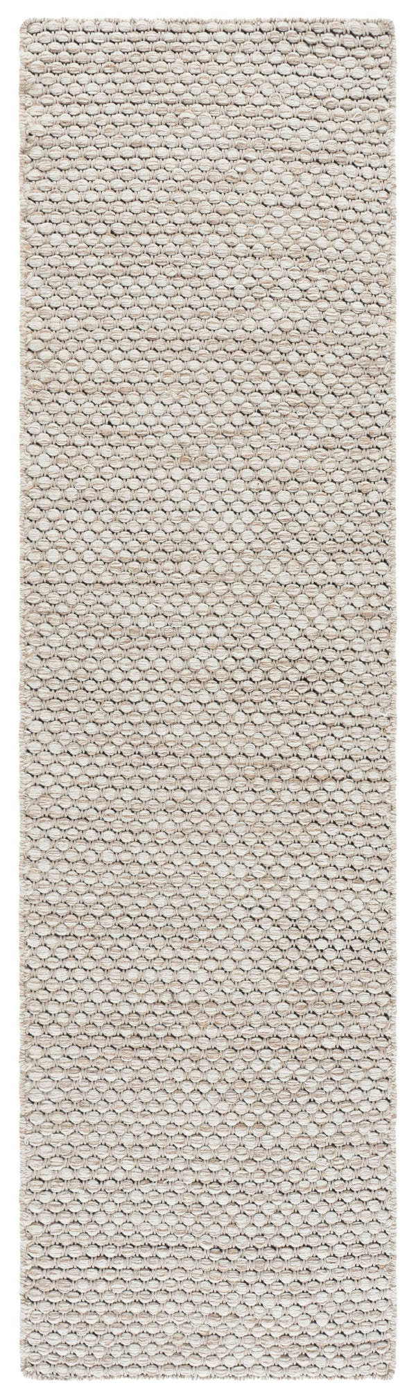 Safavieh Vermont Natural Wool-Cotton Runner Rug, Flatweave Scandinavian Beige Ivory, Low-Profile Hallway Elegance 2'-3" x 8'-0" VRM812B-28