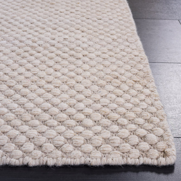 Safavieh Vermont Ivory Flatweave Rug — Scandinavian Minimalist Wool-Cotton Blend, Low-Profile Durable Texture 9'-0" x 12'-0" VRM812C-9