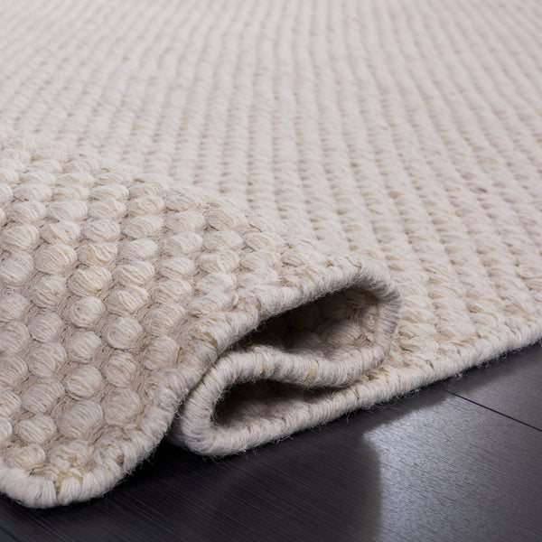Safavieh Vermont Ivory Runner For Hallways — Handwoven Wool-Cotton Flatweave, Low-Profile Texture, Modern Warmth 2'-3" x 8'-0" VRM812C-28