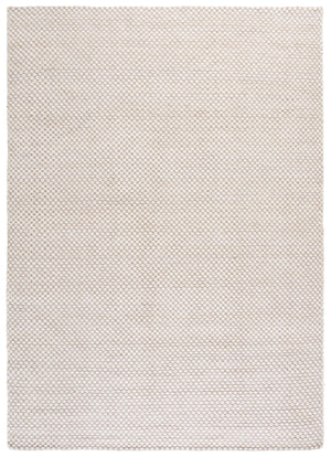 Safavieh Vermont Wool-Cotton Flatweave Ivory Area Rug — Low-Profile, Durable, Modern Scandinavian Grounding Piece 5'-0" x 8'-0" VRM812C-5