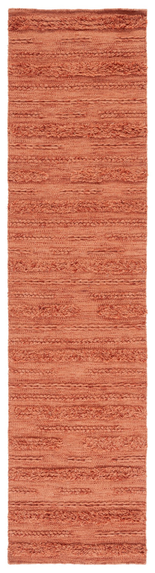 Safavieh Vermont Area Rug - Hand Woven Elegance In Warm Hues, Soft Wool-cotton Blend For Cozy Interiors Rust ,Orange 85% Wool And 15% Cotton Vrm901p-6
