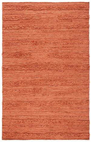 Safavieh Vermont Area Rug - Hand Woven Elegance In Warm Hues, Soft Wool-cotton Blend For Cozy Interiors Rust ,Orange 85% Wool And 15% Cotton Vrm901p-6