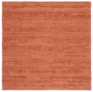 Safavieh Vermont Area Rug - Hand Woven Elegance In Warm Hues, Soft Wool-cotton Blend For Cozy Interiors Rust ,Orange 85% Wool And 15% Cotton Vrm901p-6