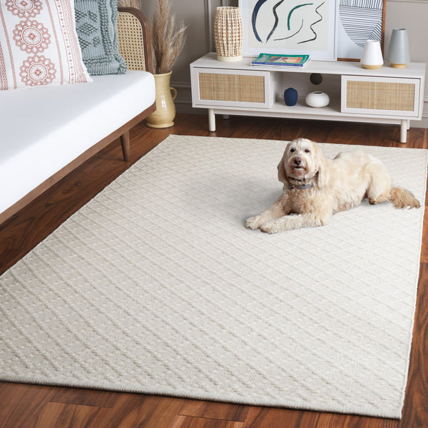 Safavieh Vermont Ivory Runner Area Rug – Luxurious Hand-woven Design For Elegant Home Décor Transformation Ivory 85% Wool,15% Cotton Vrm908a-6sq