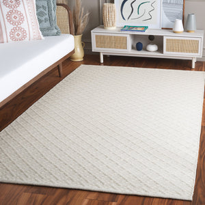 Safavieh Vermont Ivory Runner Area Rug – Luxurious Hand-woven Design For Elegant Home Décor Transformation Ivory 85% Wool,15% Cotton Vrm908a-6sq