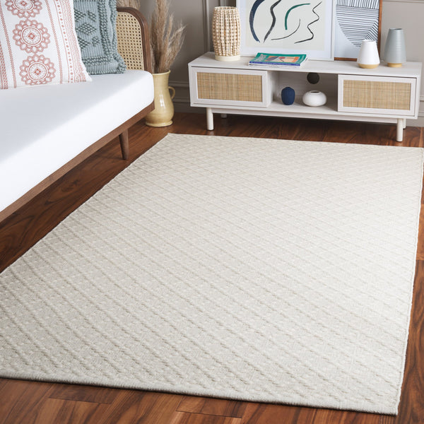 Safavieh Vermont Ivory Runner Area Rug – Luxurious Hand-woven Design For Elegant Home Décor Transformation Ivory 85% Wool,15% Cotton Vrm908a-6sq