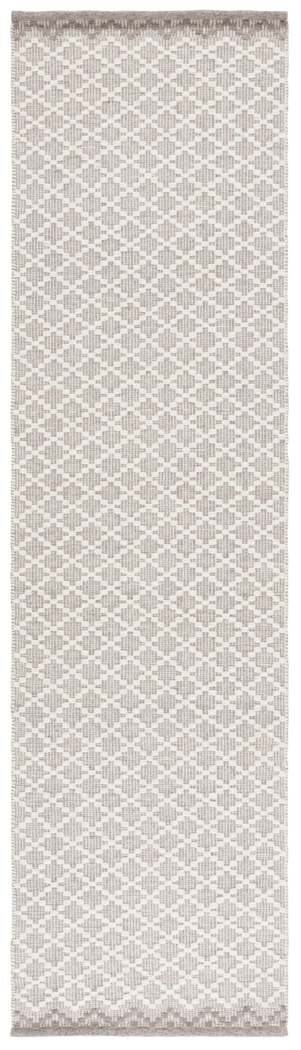 Safavieh Vermont Ivory Runner Area Rug – Luxurious Hand-woven Design For Elegant Home Décor Transformation Grey ,Ivory 85% Wool,15% Cotton Vrm908f-5