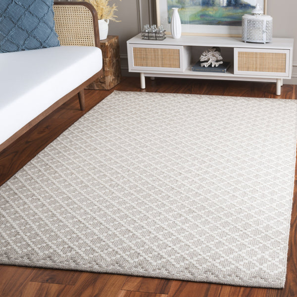 Safavieh Vermont Ivory Runner Area Rug – Luxurious Hand-woven Design For Elegant Home Décor Transformation Grey ,Ivory 85% Wool,15% Cotton Vrm908f-5