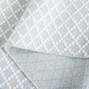 Safavieh Vermont Ivory Runner Area Rug – Luxurious Hand-woven Design For Elegant Home Décor Transformation Light Blue ,Ivory 85% Wool,15% Cotton Vrm908l-5