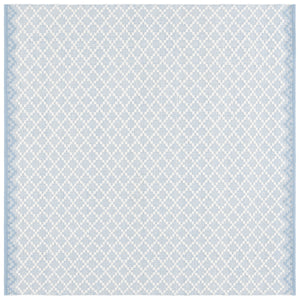 Safavieh Vermont Ivory Runner Area Rug – Luxurious Hand-woven Design For Elegant Home Décor Transformation Light Blue ,Ivory 85% Wool,15% Cotton Vrm908l-5