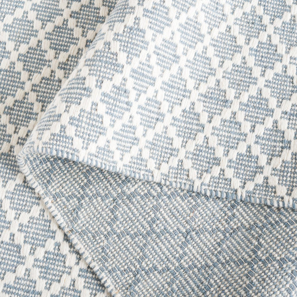 Safavieh Vermont Ivory Runner Area Rug – Luxurious Hand-woven Design For Elegant Home Décor Transformation Blue ,Ivory 85% Wool,15% Cotton Vrm908m-6r