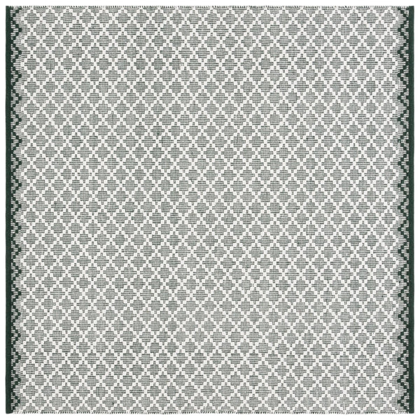 Safavieh Vermont Ivory Runner Area Rug – Luxurious Hand-woven Design For Elegant Home Décor Transformation Green ,Ivory 85% Wool,15% Cotton Vrm908y-3