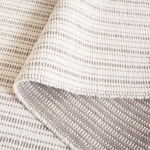 Safavieh Vermont Hand Woven Runner Rug - Timeless Elegance For Hallways, Crafted In India With Premium Materials Beige ,Ivory 60% Cotton 40% Wool Vrm909b-5