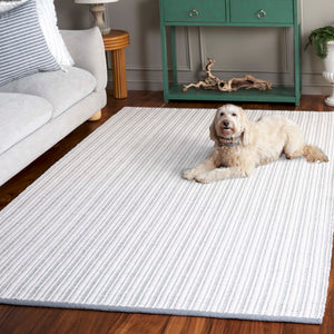 Safavieh Vermont Hand-woven Area Rug - Elegant Artisanal Design For Living Room, Bedroom, Or Dining Area Grey ,Ivory 60% Cotton 40% Wool Vrm909f-3