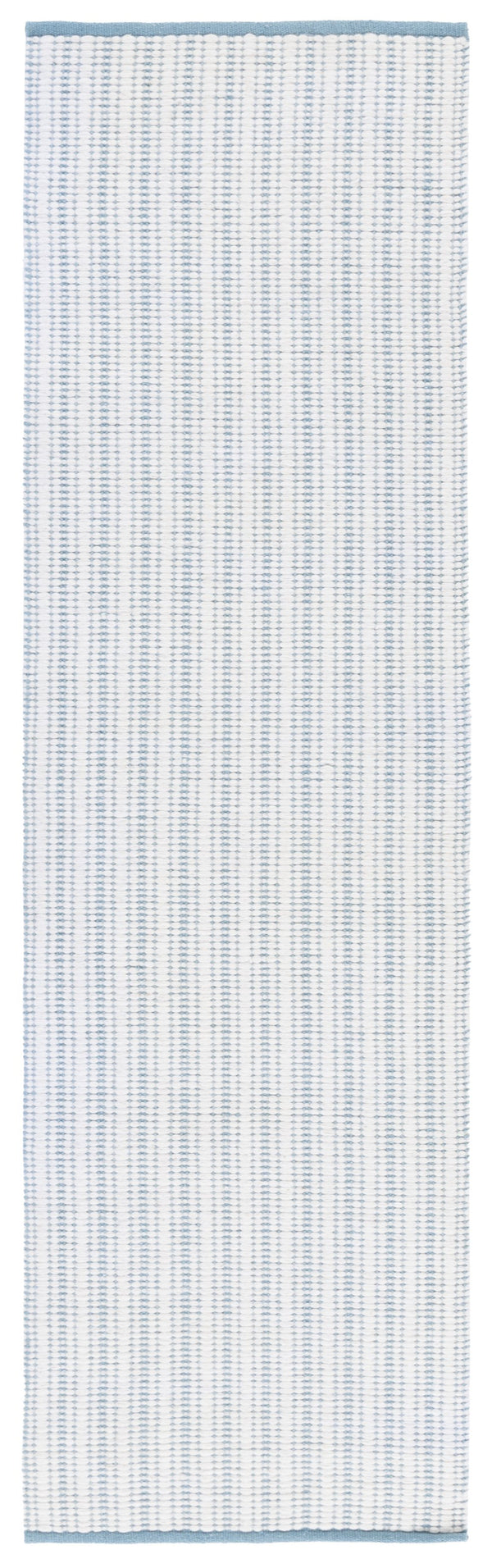 Safavieh Vermont Hand Woven Runner Rug - Timeless Elegance For Hallways, Crafted In India With Premium Materials Turquoise ,Ivory 60% Cotton 40% Wool Vrm909k-28