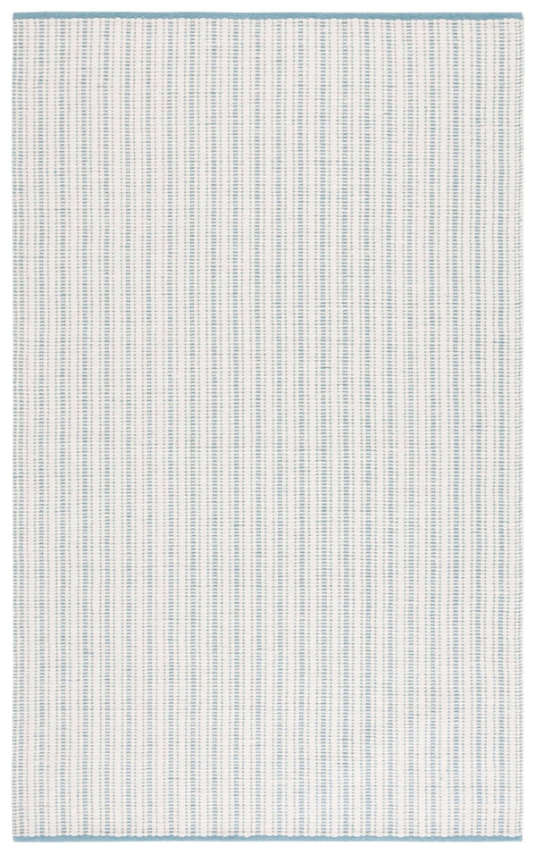 Safavieh Vermont Hand-woven Area Rug - Elegant Artisanal Design For Living Room, Bedroom, Or Dining Area Turquoise ,Ivory 60% Cotton 40% Wool Vrm909k-3