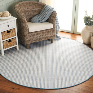 Safavieh Vermont Hand-woven Area Rug - Elegant Artisanal Design For Living Room, Bedroom, Or Dining Area Turquoise ,Ivory 60% Cotton 40% Wool Vrm909k-3