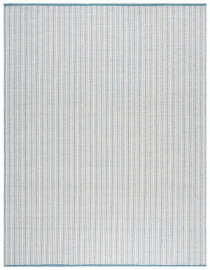 Safavieh Vermont Hand Woven Runner Rug - Timeless Elegance For Hallways, Crafted In India With Premium Materials Turquoise ,Ivory 60% Cotton 40% Wool Vrm909k-8