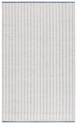 Safavieh Vermont Hand Woven Runner Rug - Timeless Elegance For Hallways, Crafted In India With Premium Materials Light Blue 60% Cotton 40% Wool Vrm909l-5