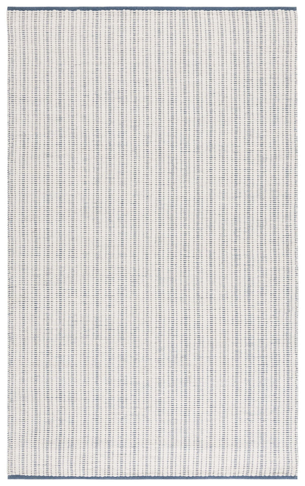 Safavieh Vermont Hand Woven Runner Rug - Timeless Elegance For Hallways, Crafted In India With Premium Materials Light Blue 60% Cotton 40% Wool Vrm909l-5