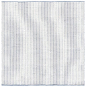 Safavieh Vermont Hand Woven Runner Rug - Timeless Elegance For Hallways, Crafted In India With Premium Materials Light Blue 60% Cotton 40% Wool Vrm909l-6sq