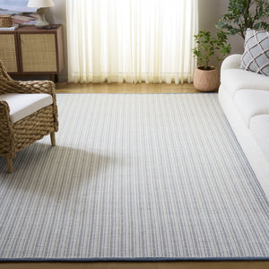 Safavieh Vermont Hand Woven Runner Rug - Timeless Elegance For Hallways, Crafted In India With Premium Materials Light Blue 60% Cotton 40% Wool Vrm909l-8