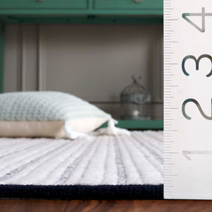 Safavieh Vermont Hand Woven Runner Rug - Timeless Elegance For Hallways, Crafted In India With Premium Materials Navy ,Ivory 60% Cotton 40% Wool Vrm909n-5