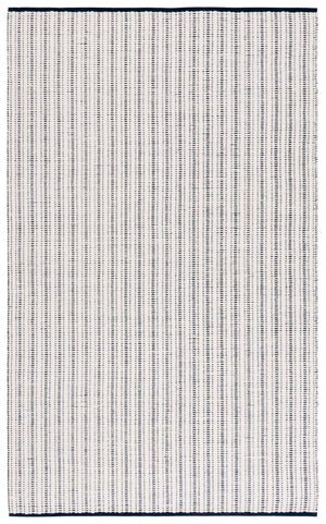 Safavieh Vermont Hand-woven Area Rug - Elegant Artisanal Design For Living Room, Bedroom, Or Dining Area Navy ,Ivory 60% Cotton 40% Wool Vrm909n-3