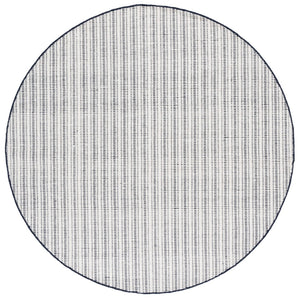 Safavieh Vermont Hand-woven Area Rug - Elegant Artisanal Design For Living Room, Bedroom, Or Dining Area Navy ,Ivory 60% Cotton 40% Wool Vrm909n-3