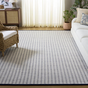 Safavieh Vermont Hand Woven Runner Rug - Timeless Elegance For Hallways, Crafted In India With Premium Materials Navy ,Ivory 60% Cotton 40% Wool Vrm909n-8