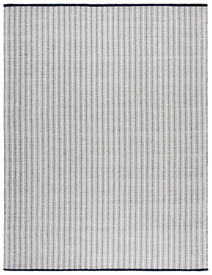 Safavieh Vermont Hand Woven Runner Rug - Timeless Elegance For Hallways, Crafted In India With Premium Materials Navy ,Ivory 60% Cotton 40% Wool Vrm909n-8