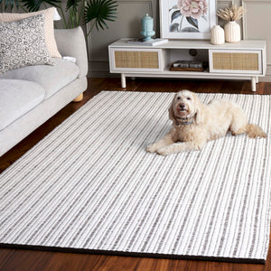 Safavieh Vermont Hand-woven Area Rug - Elegant Artisanal Design For Living Room, Bedroom, Or Dining Area Brown ,Ivory 60% Cotton 40% Wool Vrm909t-3