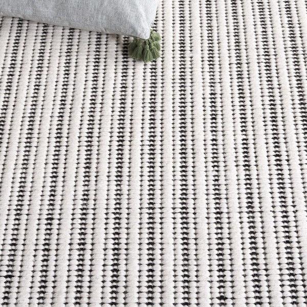 Safavieh Vermont Hand Woven Runner Rug - Timeless Elegance For Hallways, Crafted In India With Premium Materials Black ,Ivory 60% Cotton 40% Wool Vrm909z-5