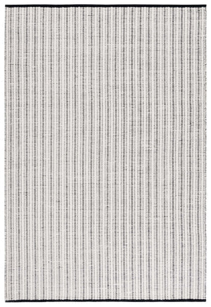 Safavieh Vermont Hand Woven Runner Rug - Timeless Elegance For Hallways, Crafted In India With Premium Materials Black ,Ivory 60% Cotton 40% Wool Vrm909z-5