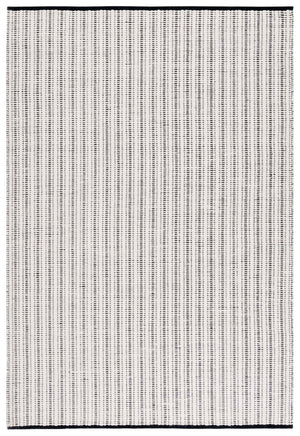 Safavieh Vermont Hand-woven Area Rug - Elegant Artisanal Design For Living Room, Bedroom, Or Dining Area Black ,Ivory 60% Cotton 40% Wool Vrm909z-4