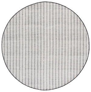 Safavieh Vermont Hand-woven Area Rug - Elegant Artisanal Design For Living Room, Bedroom, Or Dining Area Black ,Ivory 60% Cotton 40% Wool Vrm909z-4