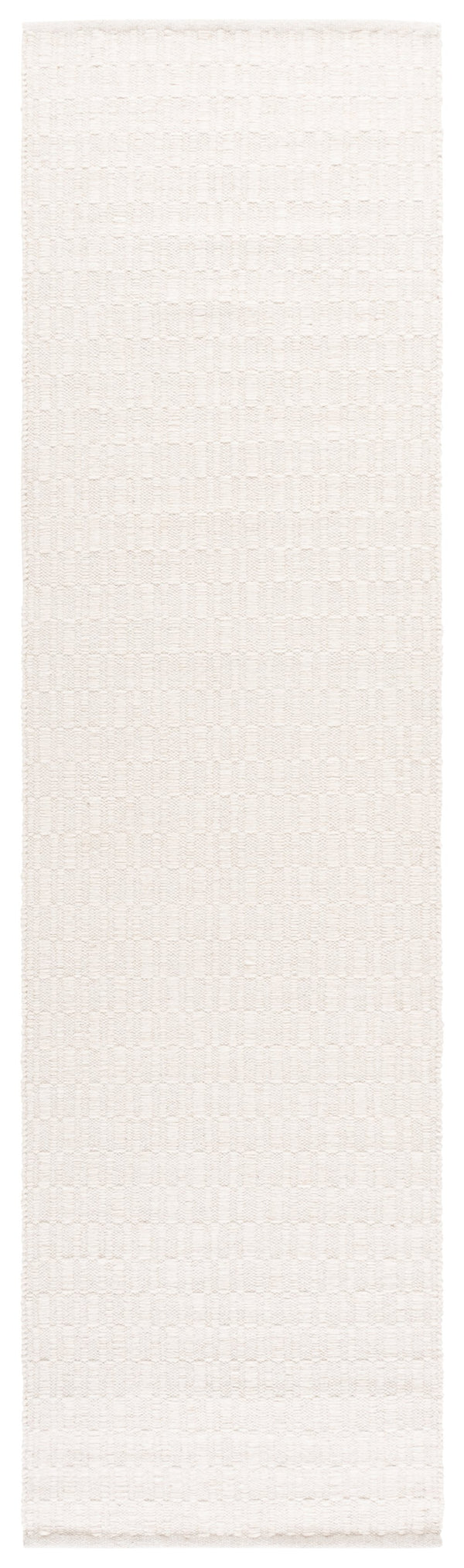 Safavieh Vermont Ivory Runner Hand‑Woven Wool-Cotton Blend — Scandinavian Minimalist Hallway Rug, Durable Warmth 2'-3" x 9'-0" VRM910A-29
