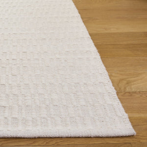 Safavieh Vermont Ivory Runner Hand‑Woven Wool-Cotton Blend — Scandinavian Minimalist Hallway Rug, Durable Warmth 2'-3" x 9'-0" VRM910A-29