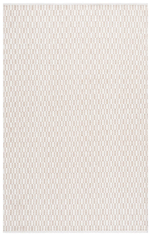 Safavieh Vermont Hand‑Woven Wool-Cotton Rug In Beige Ivory — Artisan Neutral, Durable Low-Pile Comfort For Any Room 5'-0" x 8'-0" VRM910B-5
