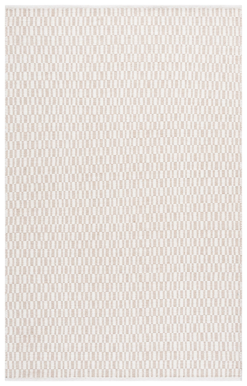 Safavieh Vermont Hand‑Woven Round Wool Rug In Beige Ivory — Scandinavian Minimalist Texture For Living Spaces 6'-0" x 6'-0" VRM910B-6R
