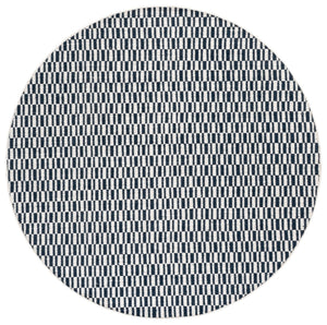 Safavieh Vermont Hand‑Woven Navy And Ivory Area Rug — Scandinavian Wool‑Cotton Blend For Soft, Durable Elegance 6'-0" x 6'-0" VRM910N-6SQ