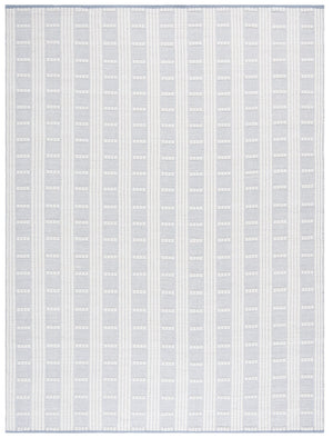 Safavieh Vermont Handcrafted Rectangular Area Rug - Modern Design, Cozy Comfort, Durable & Chic Home Accent Light Blue ,Ivory 60% Wool,40% Cotton Vrm951l-9