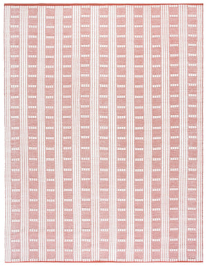 Safavieh Vermont Handcrafted Rectangular Area Rug - Modern Design, Cozy Comfort, Durable & Chic Home Accent Rust ,Ivory 60% Wool,40% Cotton Vrm951q-3