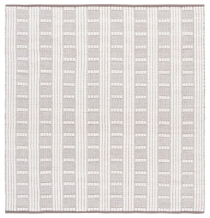 Safavieh Vermont Handcrafted Rectangular Area Rug - Modern Design, Cozy Comfort, Durable & Chic Home Accent Brown ,Ivory 60% Wool,40% Cotton Vrm951t-8